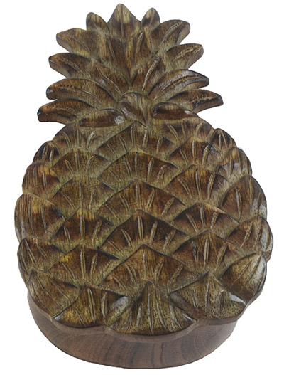 Mango Wood Pineapple Box